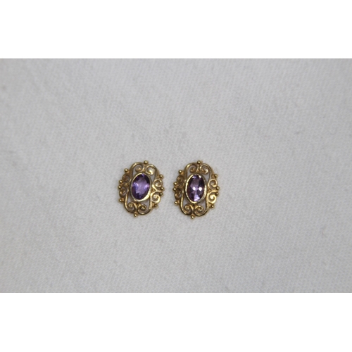 961 - 9 CT GOLD TESTED JEWELRY ODDMENTS, 2.39 GROSS