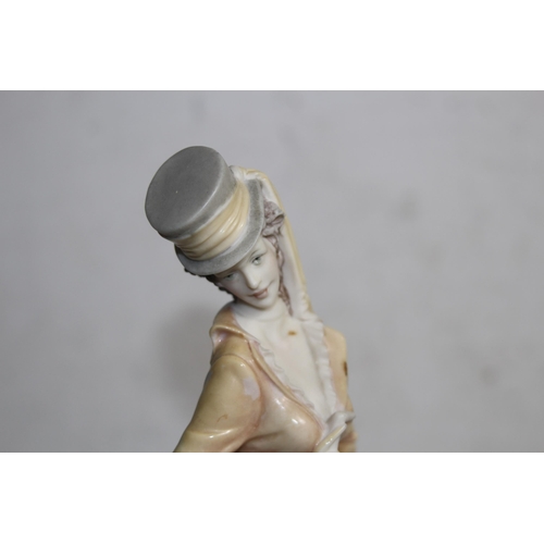 646 - VINTAGE BRUNO MERLI CAPODIMONTE FIGURINE 
35CM