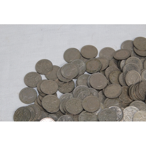 805 - QUANTITY OF POST 1946 SIX PENNY PIECES