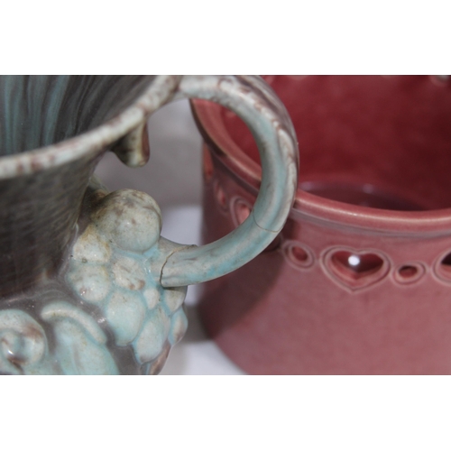 200 - QUANTITY OF WEST GERMAN CHINA AND RUMTOPF 
23 X 19CM