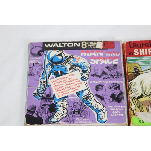 281 - FOUR SUPER 8 FILMS INCLUDING MAN ON THE MOON