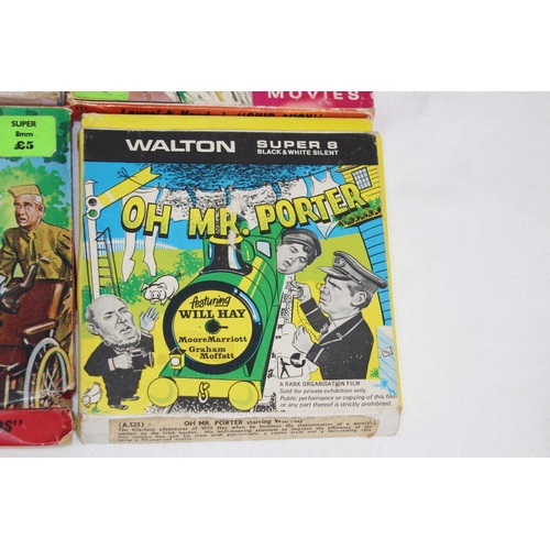 281 - FOUR SUPER 8 FILMS INCLUDING MAN ON THE MOON