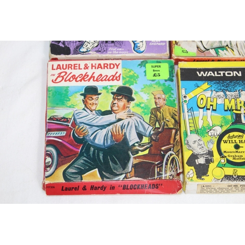 281 - FOUR SUPER 8 FILMS INCLUDING MAN ON THE MOON