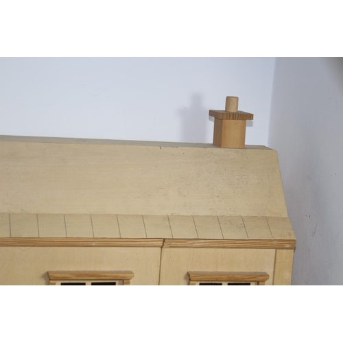 517 - WOODEN DOLLS HOUSE AND FURNITURE
60 X 25 X 69CM