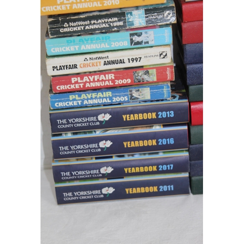 285 - QUANTITY OF CRICKET BOOKS