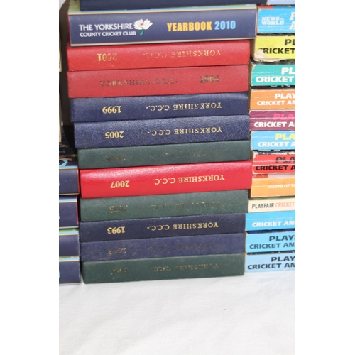 285 - QUANTITY OF CRICKET BOOKS