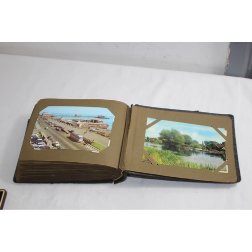 725 - VICTORIAN POSTCARD ALBUM