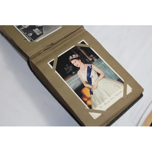 725 - VICTORIAN POSTCARD ALBUM