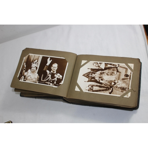 725 - VICTORIAN POSTCARD ALBUM