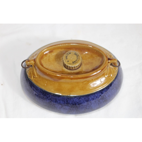 651 - ANTIQUE 1900'S VICTORIAN LOVATT'S LANGLEY WARE HOT WATER BOTTLE
24 X 13CM