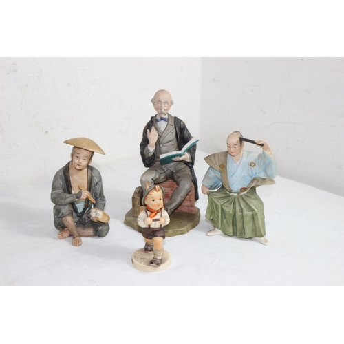 212 - FOUR INTERESTING FIGURES INCLUDING GOBEL
20CM