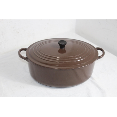310 - LE CREUSET CASSEROLE DISH SIZE E