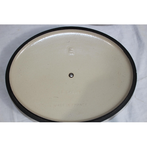 310 - LE CREUSET CASSEROLE DISH SIZE E