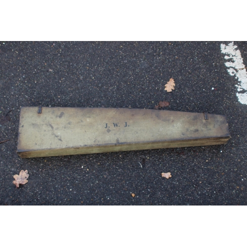 361 - TWO GUN CASES 
100 X 23CM