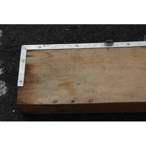 361 - TWO GUN CASES 
100 X 23CM