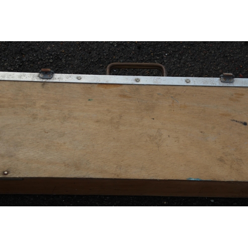 361 - TWO GUN CASES 
100 X 23CM