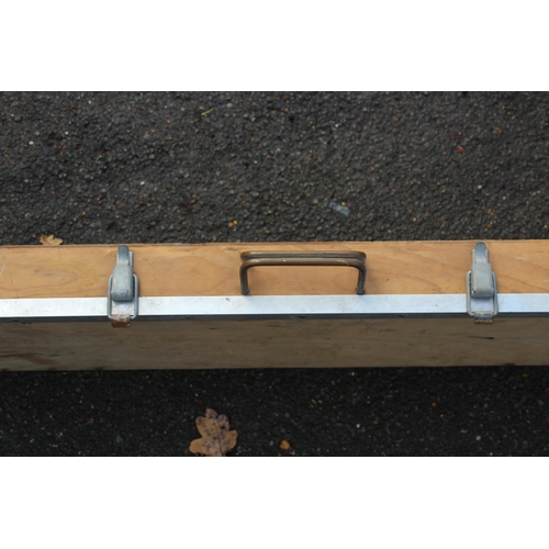 361 - TWO GUN CASES 
100 X 23CM