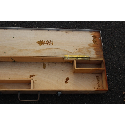 361 - TWO GUN CASES 
100 X 23CM
