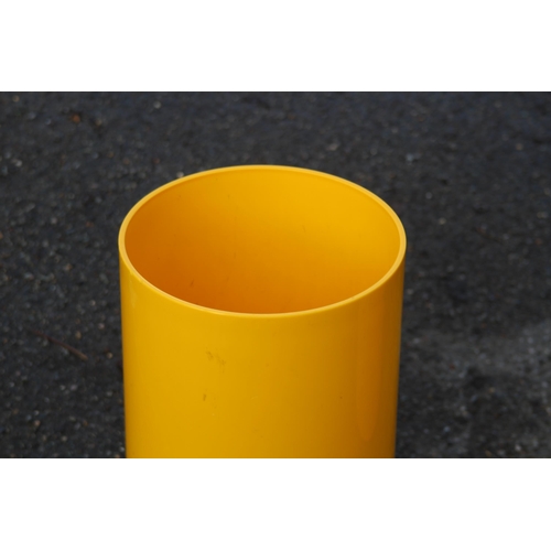 367 - TWO RETRO CYLINDER TUBS 
25 X 38CM