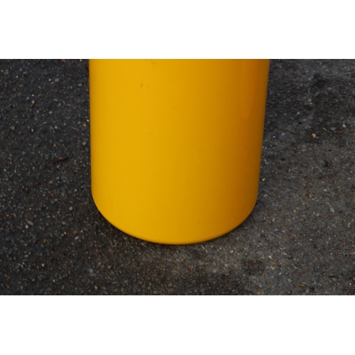 367 - TWO RETRO CYLINDER TUBS 
25 X 38CM