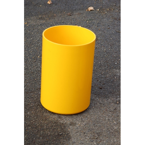 367 - TWO RETRO CYLINDER TUBS 
25 X 38CM