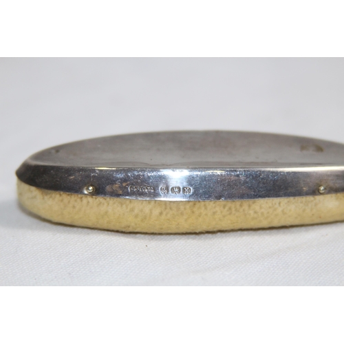 891 - THREE SILVER NAIL BUFFERS, VARIED DESIGNS & DATES