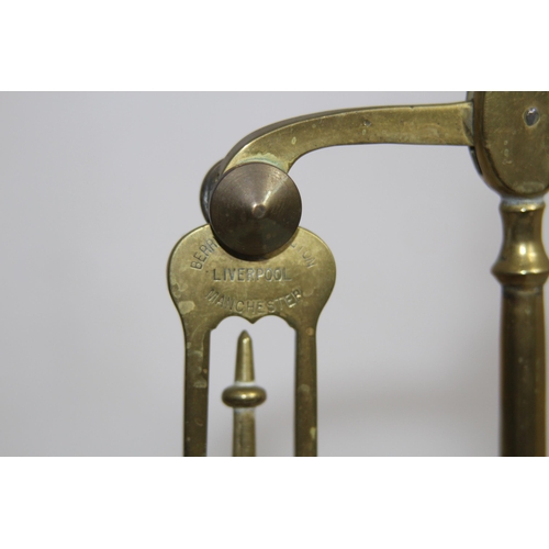 319 - VINTAGE LETTER SCALES 
43 X 30CM