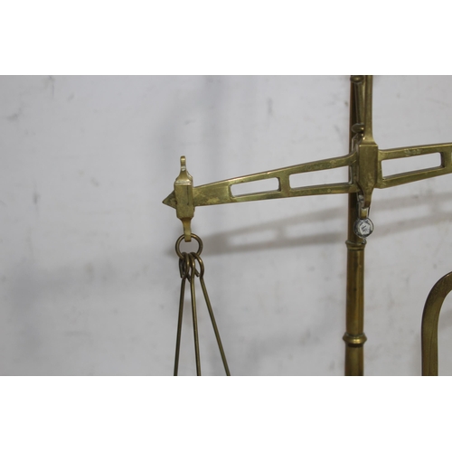 319 - VINTAGE LETTER SCALES 
43 X 30CM