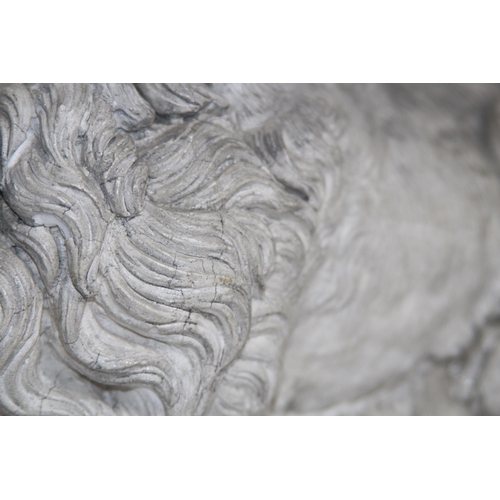 324 - CONOVA STONE LION FIGURE 
30 X 10 X 14CM