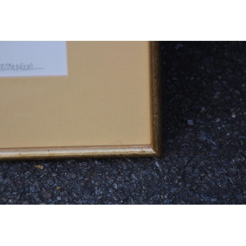 108 - SIGNED DAVID SHEPARD PRINT 
35 X 35CM