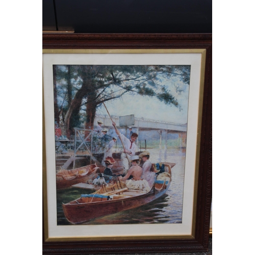 110 - QUANTITY OF CLASSICAL PICTURES  x4
94 X 74CM