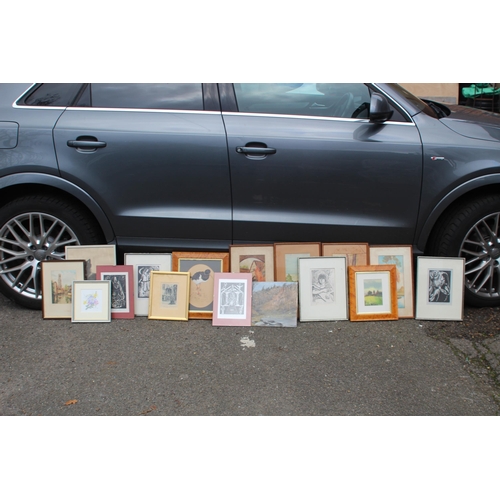 121 - QUANTITY OF VARIOUS ART
37 X 27CM