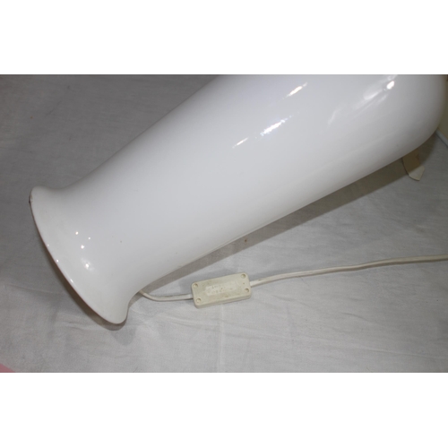 141 - TWO TABLE LAMPS 
58CM