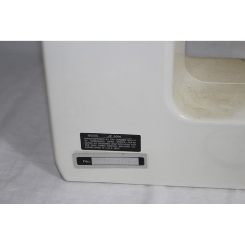 288 - VINTAGE JANOME MODEL JF 1004 SEWING MACHINE