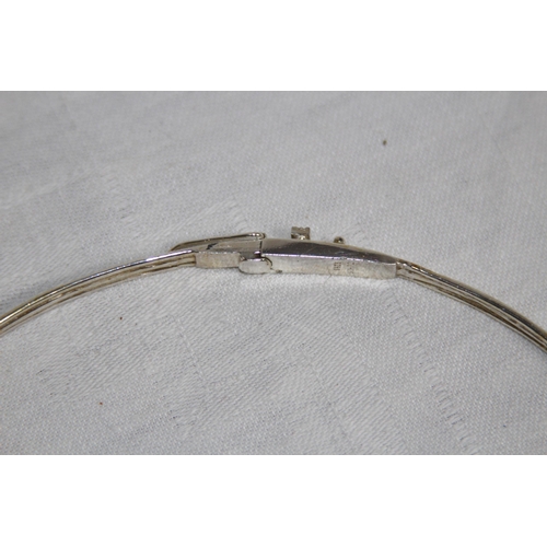 850 - JUHLS SWEDISH HAND MADE SILVER NECKLACE AND EARRINGS