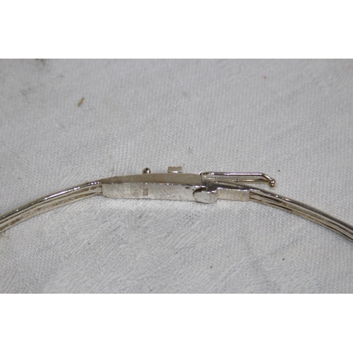 850 - JUHLS SWEDISH HAND MADE SILVER NECKLACE AND EARRINGS