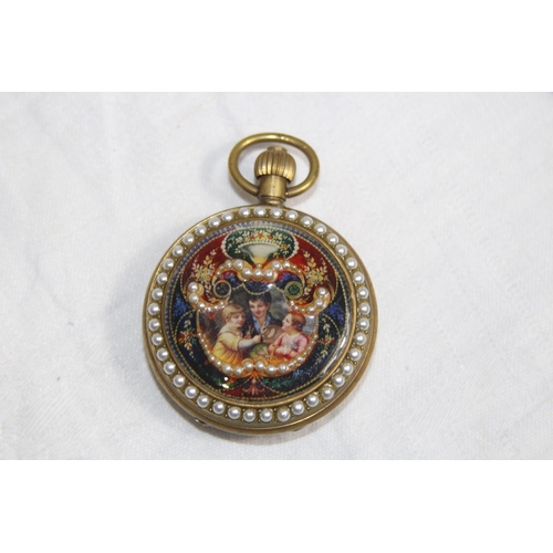 856 - TWO NOVELTY FOB WATCHES