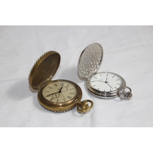 856 - TWO NOVELTY FOB WATCHES
