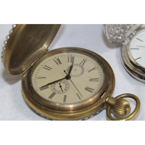 856 - TWO NOVELTY FOB WATCHES