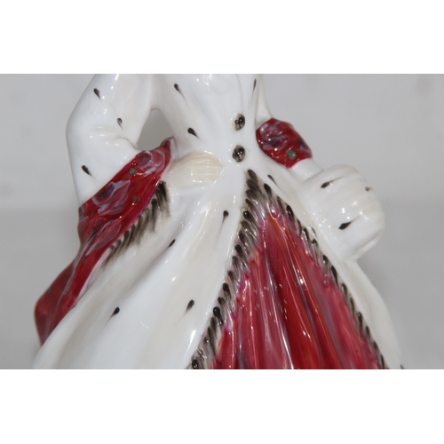 659 - ROYAL DOULTON THE ERMINE COAT FIGURINE 
18CM