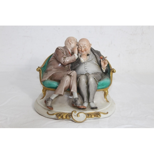 665 - CAPADIMONTE THE CLUB HOUSE GOSSIPS 1962
16 X 10CM