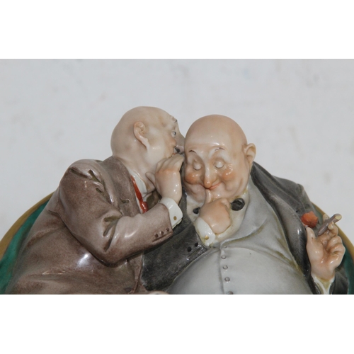 665 - CAPADIMONTE THE CLUB HOUSE GOSSIPS 1962
16 X 10CM