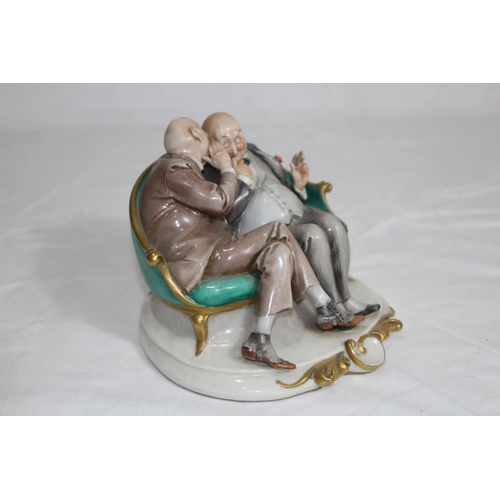 665 - CAPADIMONTE THE CLUB HOUSE GOSSIPS 1962
16 X 10CM