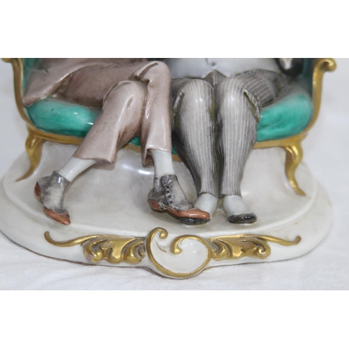 665 - CAPADIMONTE THE CLUB HOUSE GOSSIPS 1962
16 X 10CM