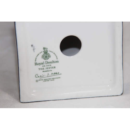 667 - ROYAL DOULTON THE JESTER FIGURINE
24CM