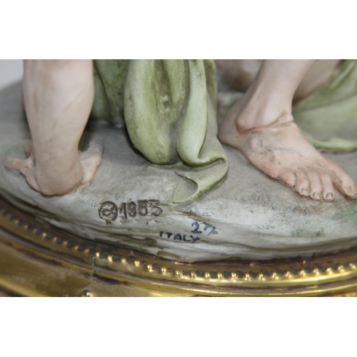 673 - CAPO DI MONTE RAPE OF THE SABINES FIGURES
42CM