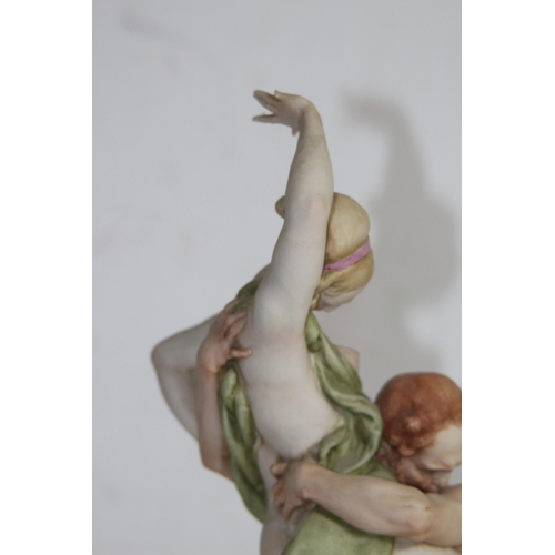 673 - CAPO DI MONTE RAPE OF THE SABINES FIGURES
42CM