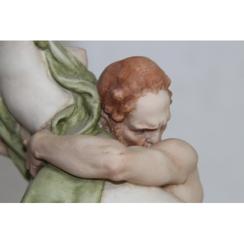 673 - CAPO DI MONTE RAPE OF THE SABINES FIGURES
42CM