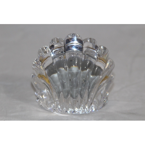 674 - WATERFORD CRYSTAL CLOCK IN BOX