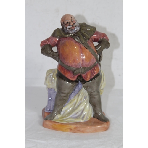 675 - ROYAL DOULTON FALSTAFF FIGURINE
18CM